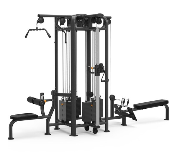 澳门新葡萄8883四方位多功能训练架360综合训练器健身房专用 9028A四方位训练架