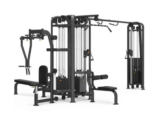 澳门新葡萄8883四方位多功能训练架360综合训练器健身房专用 9028B五方位训练架